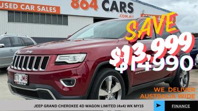 2014 JEEP GRAND CHEROKEE LIMITED (4x4) 4D WAGON WK MY15 for sale in Brisbane Inner City